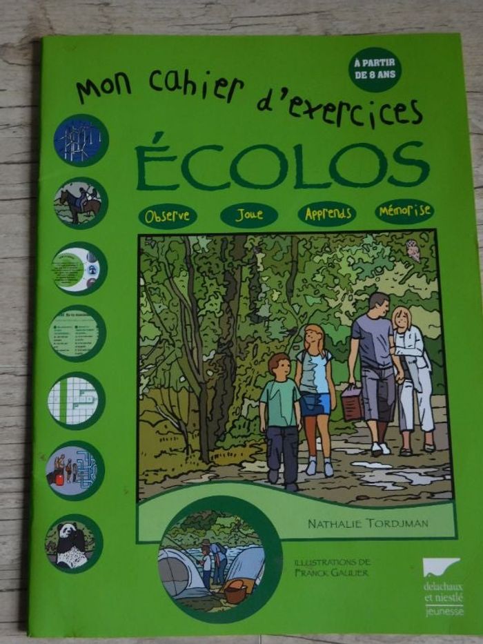 Cahier d'Exercices Ecolos