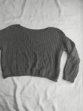 Pull court maille