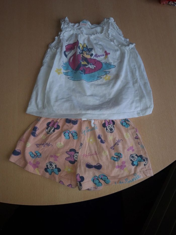 Pyjashort 24 mois disney