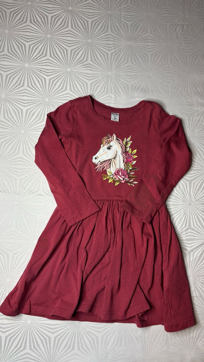 Robe manches longues fille 3 ans - photo numéro 2