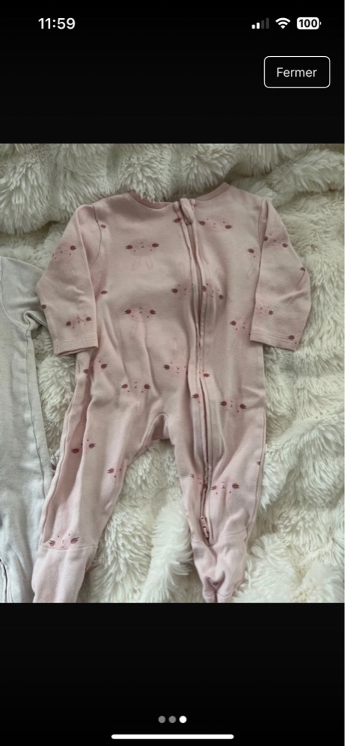 Pyjama lège bébé (fille) - photo numéro 3