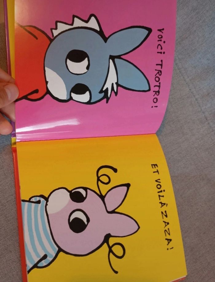 Livre Trotro et Zaza et les émotions - photo numéro 3