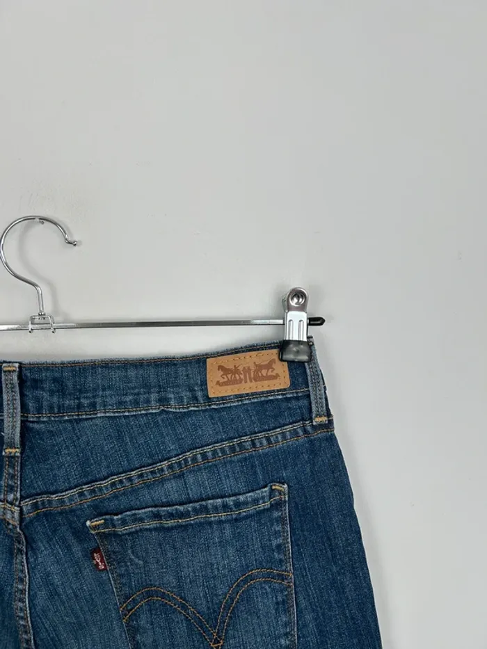 Jean Levi's Femme Bleu Marine W31 | 505 Straight Leg | Taille FR42 | Très Bon État BP78 - photo numéro 8