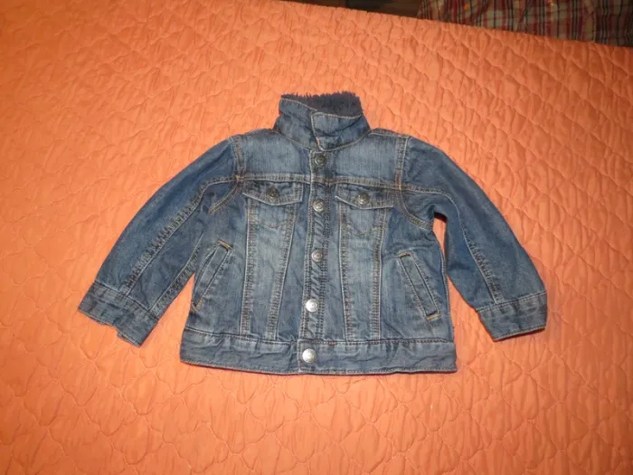Veste en jean 12 mois garçon - photo numéro 2