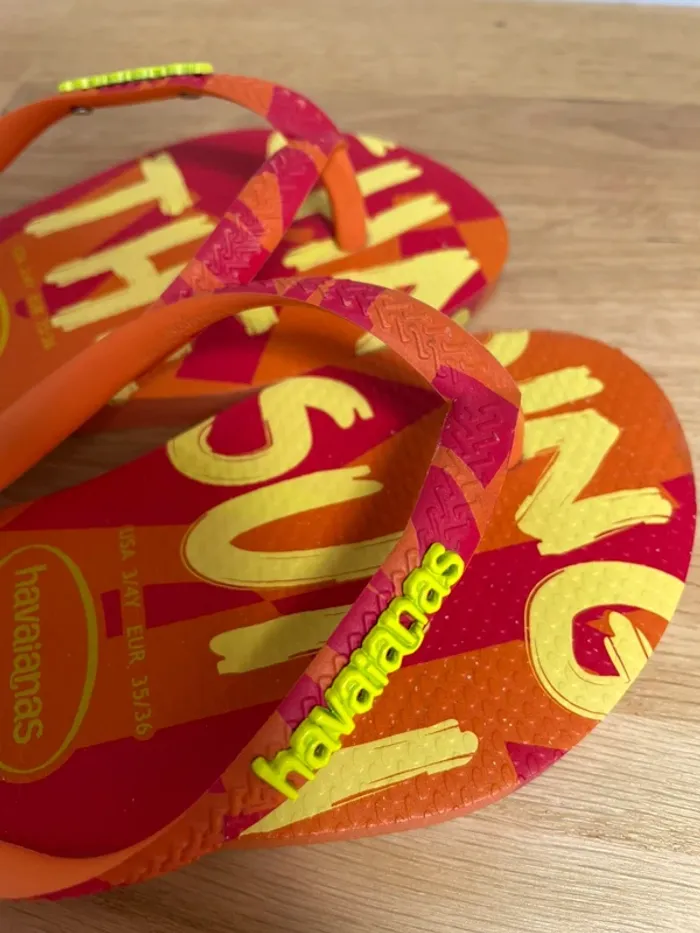 Tongs havaianas enfant 35/36 - photo numéro 4