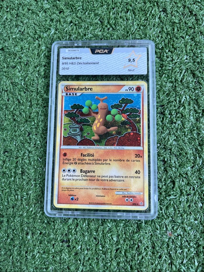 Carte Pokémon Simularbre 9/95 PCA 9,5