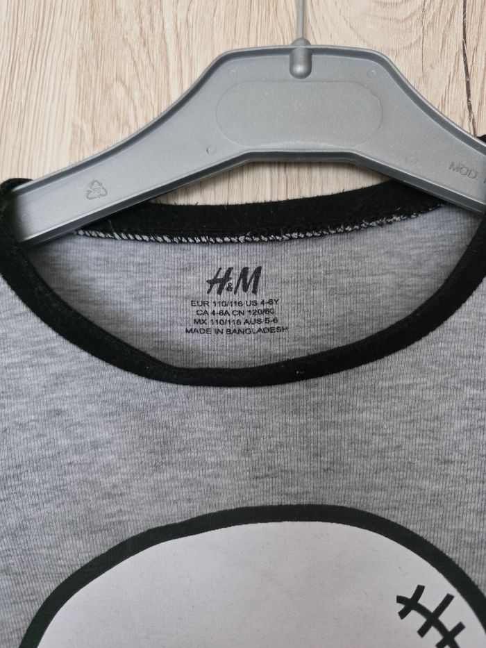 PYJAMA 2 PIÈCES GARÇON H&M TAILLE 4/6 ANS - photo numéro 3