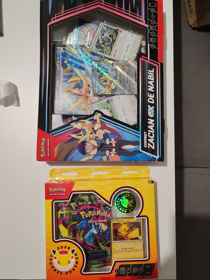 Coffret Zacyan et Journée 2026 Pikachu