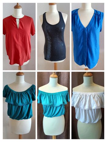 Lot de 6 hauts