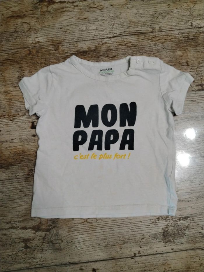 Joli t-shirt garçon manches courtes été 9 mois