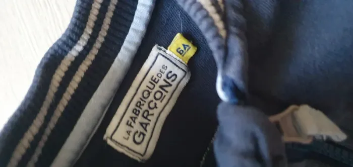 Gilet 6ans garçon bleu marine - photo numéro 3