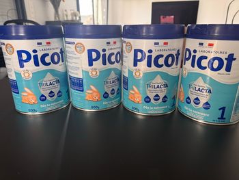 4 boites PICOT TRILACTA 1er âge
