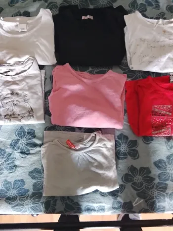 Lot tee-shirt Manche longue 4 ans