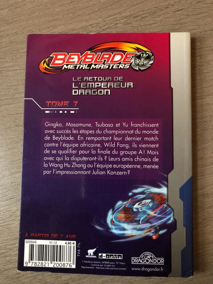 Beyblade, le retour de l’empereur Dragon - photo numéro 2