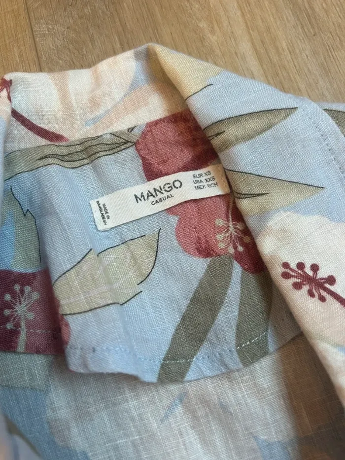 Chemise sans manches en lin - photo numéro 2