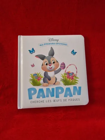 Livre mes premières histoires Disney panpan cherche les œufs de pâques