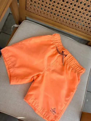 Short de bain orange