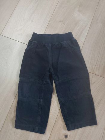 Pantalon velours côtelé mixte garçon/fille 18 mois (78)