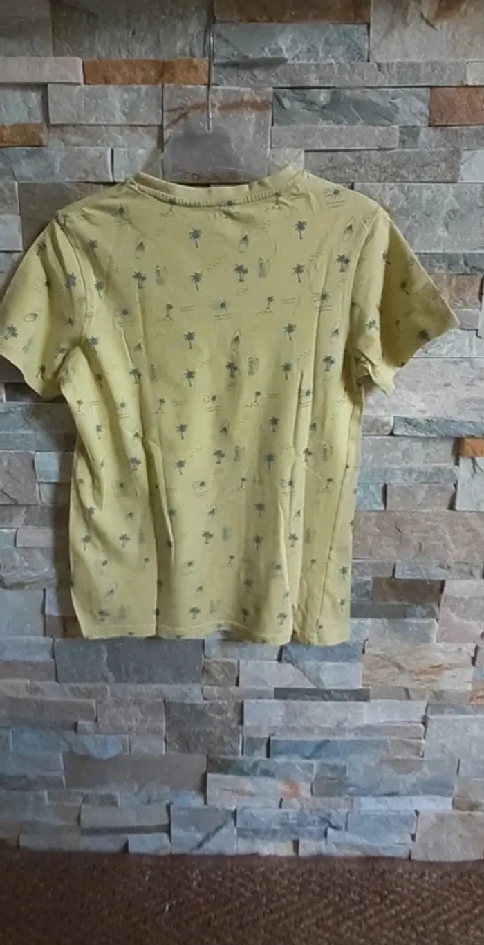 Lot de 3 tee shirt coton 10 ans Vertbaudet/H&M - photo numéro 3