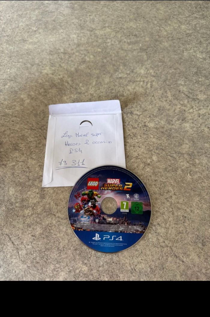 Jeux ps4 lego Marvel super heroes 2