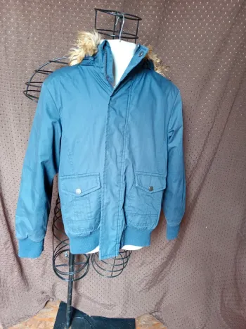 Manteau a capuche 10ans