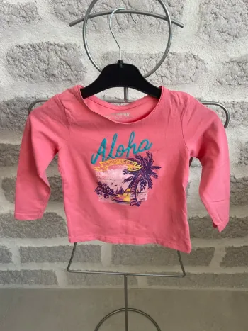 Tee shirt fille mi saison orchestra 3 ans manches longues