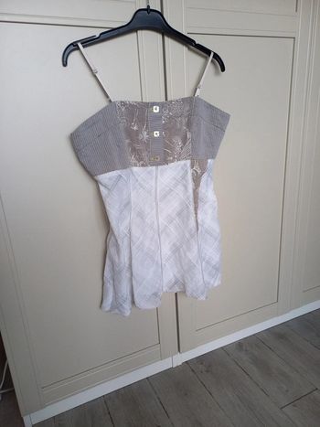 Débardeur à fines bretelles femme