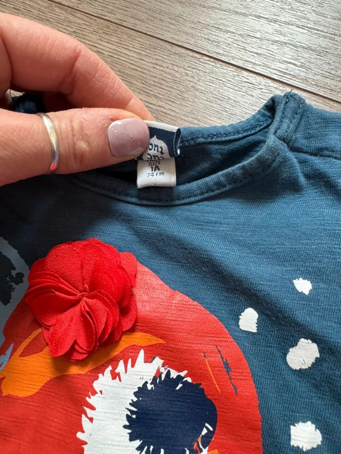 T-shirt tuc 12 mois - photo numéro 2