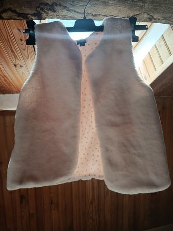 Gilet fausse fourrure 