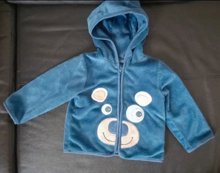 Veste gilet pilou pilou Ourson 9 mois 74 cm