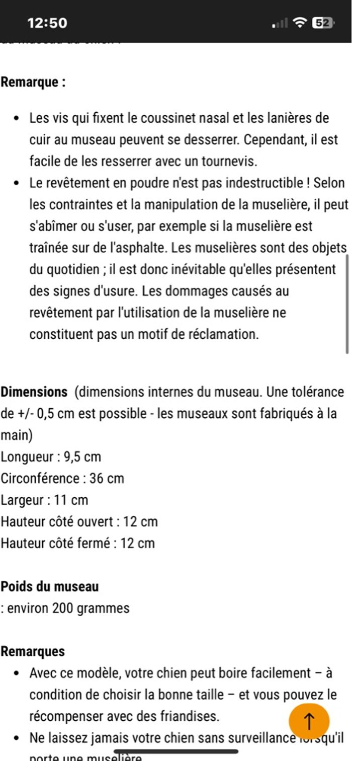 muselière - photo numéro 3