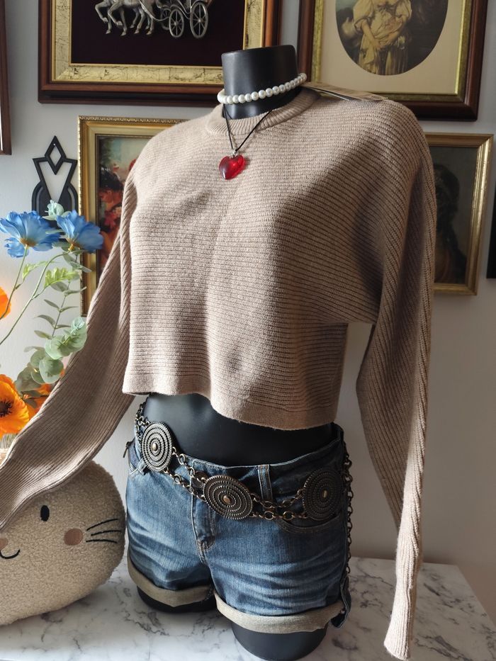 Pull neuf laine beige Kiabi L
