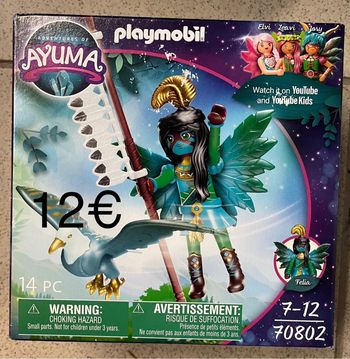 Playmobil 70802 Knight Fairy avec Animal préféré - Adventures of Ayuma