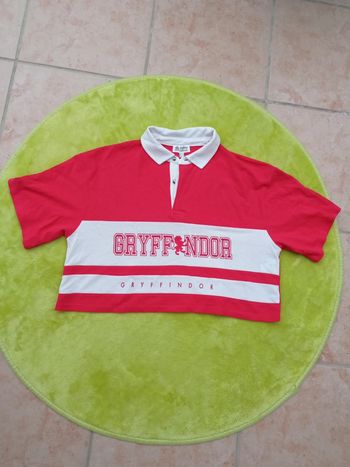 Haut type polo court Harry Potter taille S