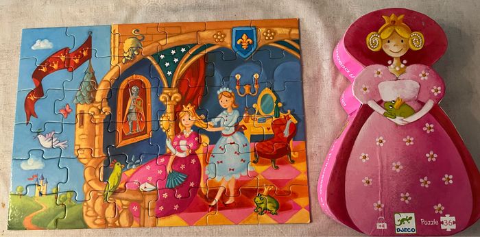 Puzzle DJECO 36 pièces fille - photo numéro 3