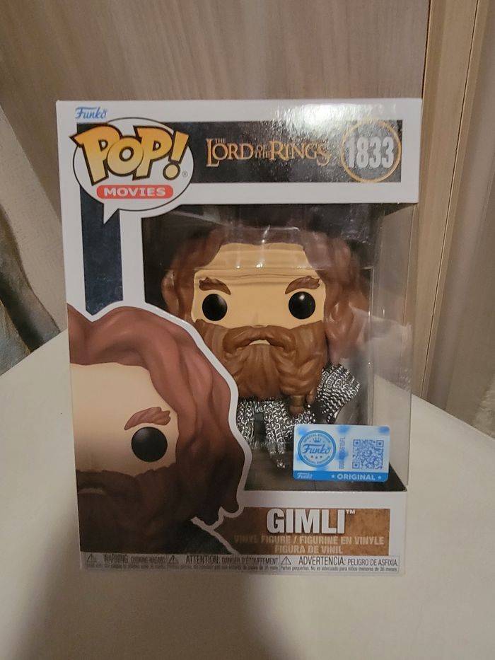 Pop Gimli Seigneur des Anneaux