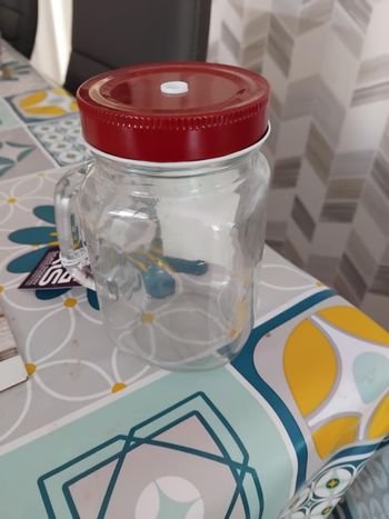 verre en pot