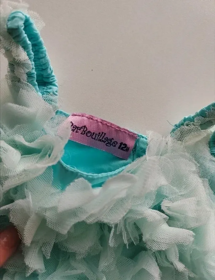Petite robe Chic - Bleu turquoise / Evènement, mariage ect.. - photo numéro 3