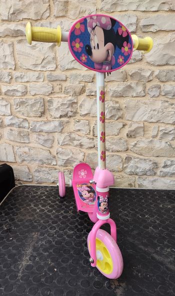 💖Tr0ttinette Disney Minnie fushia et blanc💖 envoie rapide aujourd'hui ou demain