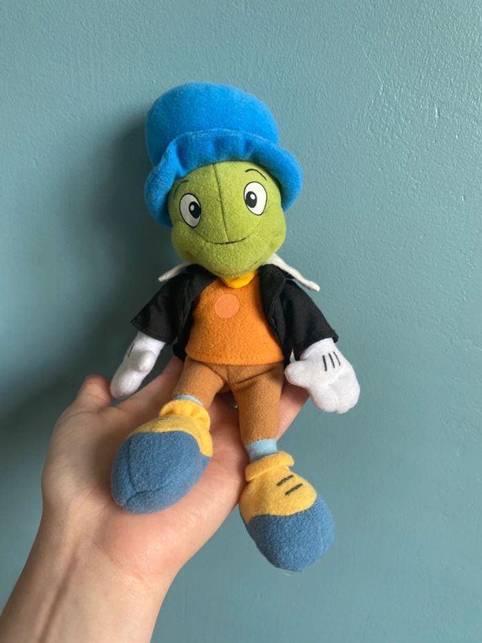 Petite peluche Pinocchio jiminy cricket Disney