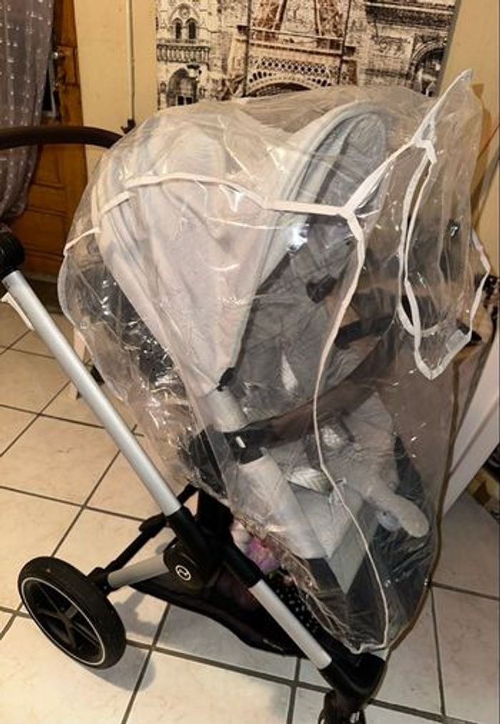 Habillage pluie poussette neuf - photo numéro 4
