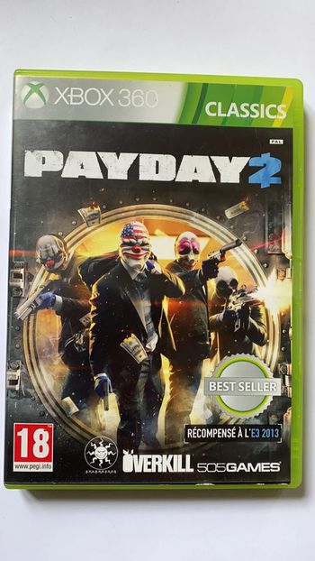 Payday 2 xbox 360