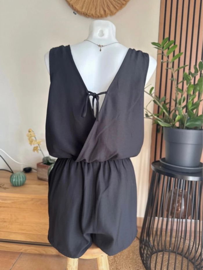 Combi short noir dos échancré - photo numéro 4