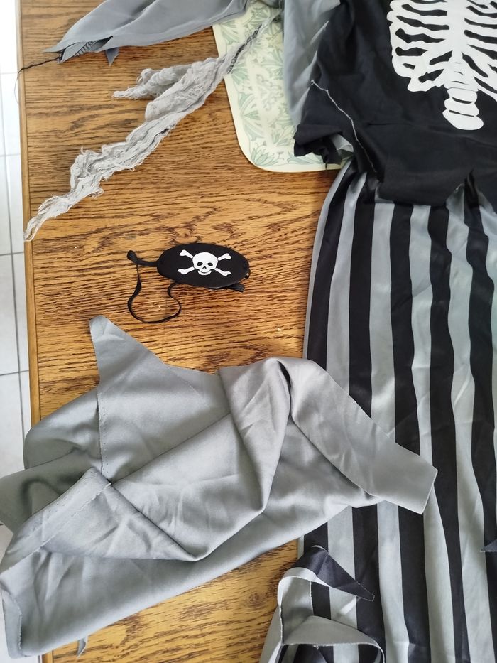 Déguisement halloween squelette 7-10 ans - photo numéro 3