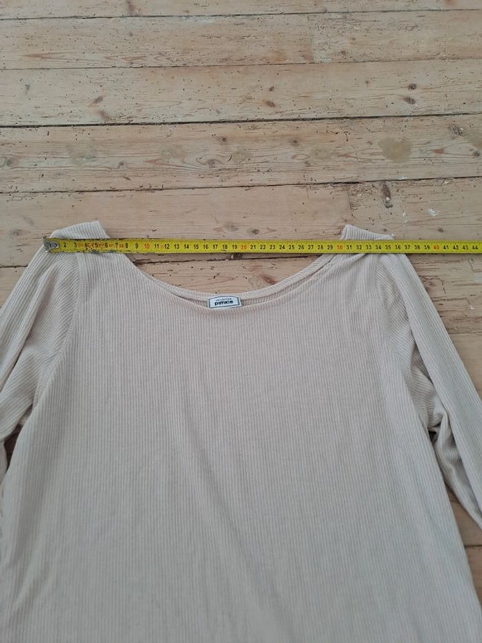 Jolie haut beige Pimkie - photo numéro 8
