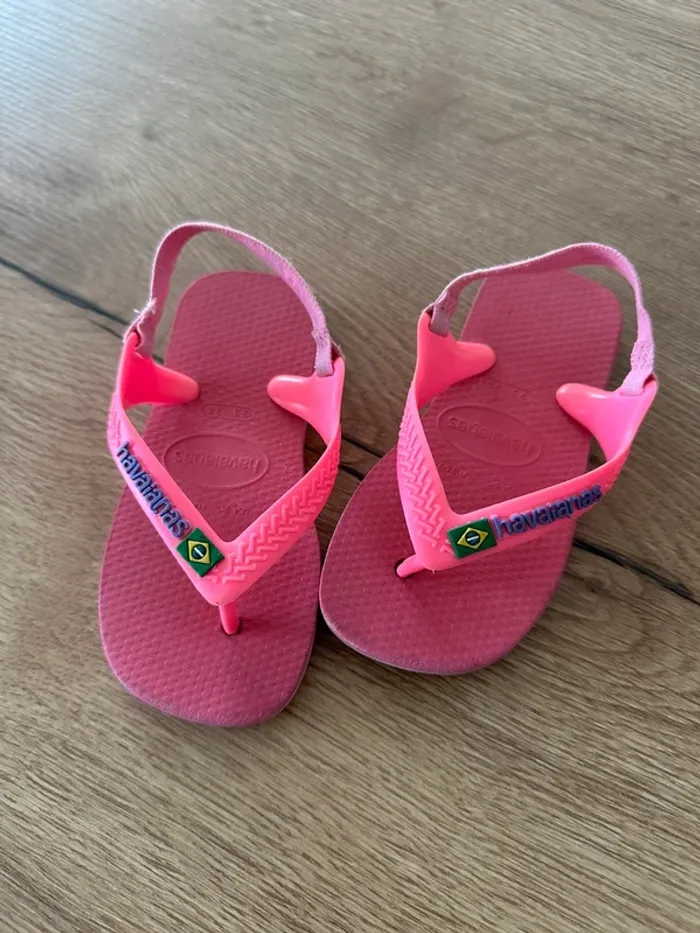 Tong Havaianas 23-24 rose