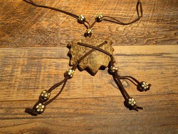 Collier cordon réglable à perles pour femme - Bijoux fantaisie (B035)