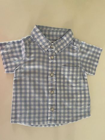 Chemise MC Bebe garçon t 6 mois