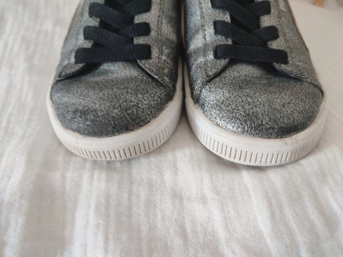 Baskets Fille Puma Vikky Glitz – Pointure 29 - photo numéro 3