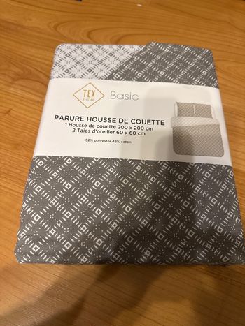 Parure housse de couette 